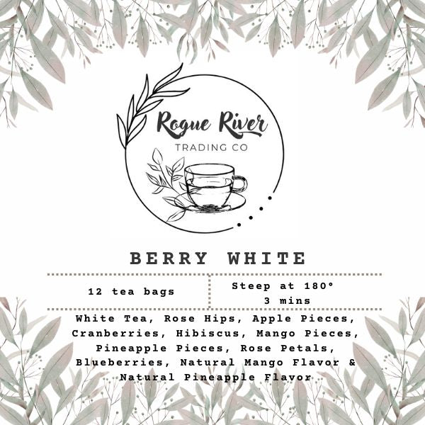 Berry White Loose Leaf Tea