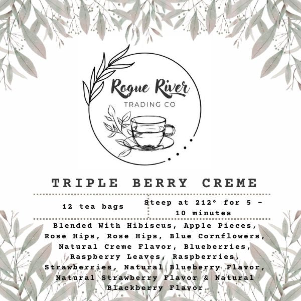 Triple Berry Creme Loose Lea Tea